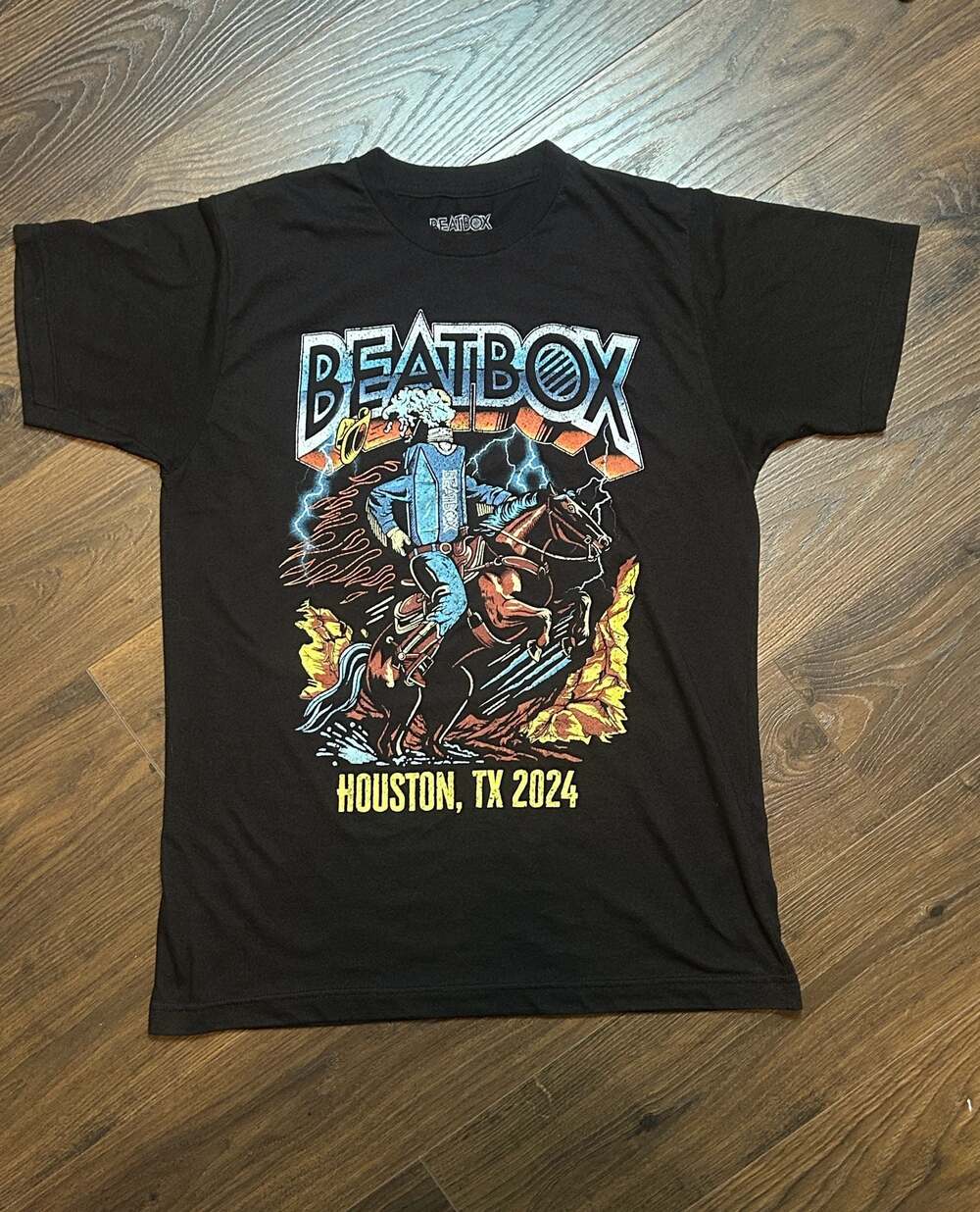 BeatBox The Original Party Punch Cowboy Graphic T-Shirt Houston TX 2024